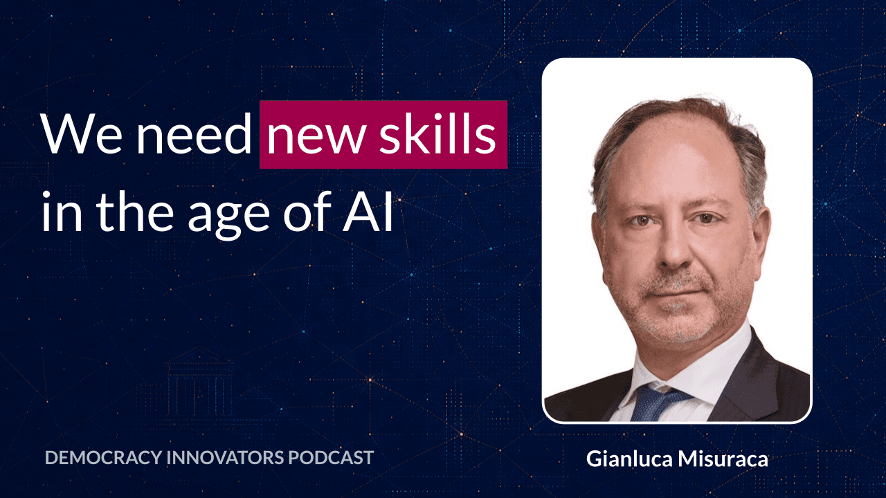 Gianluca Misuraca from Inspiring Futures on AI in the public sector cover art